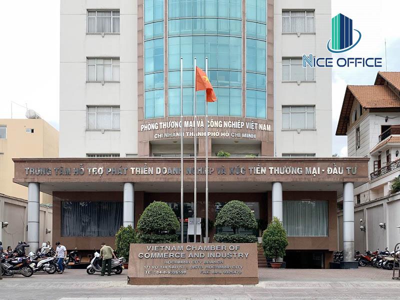 Mặt tiền tòa nhà VCCI Building