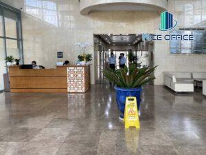 Sảnh đón khách tại tòa nhà tòa nhà IPC Tower
