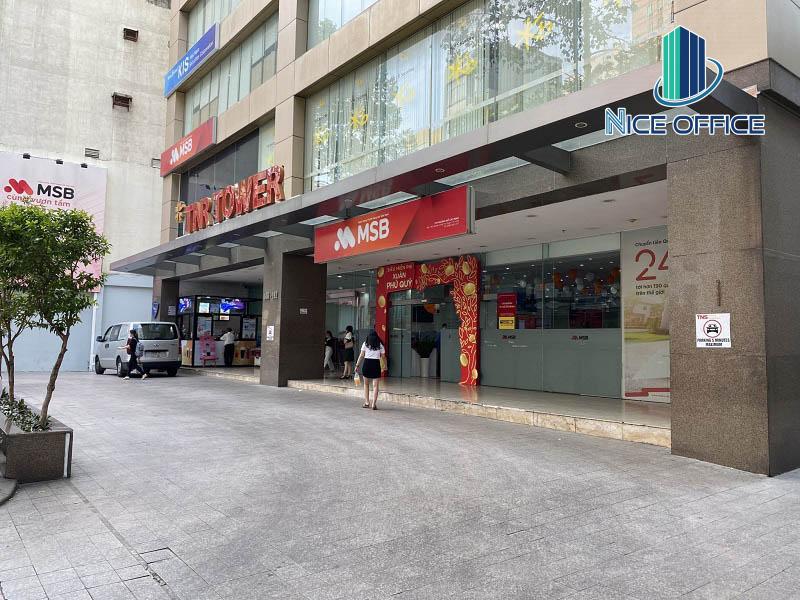 Mặt tiền tòa nhà TNG Holdings đường Nguyễn Công Trứ quận 1