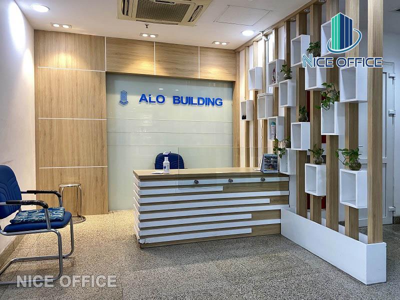 Lễ tân tại tòa nhà Halo Building Mai Thị Lựu, quận 1