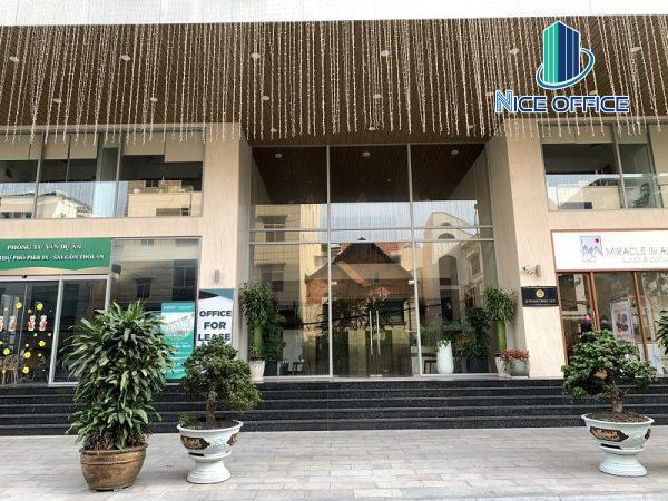 Cổng chính tòa nhà Park IX Building Quận Tân Bình