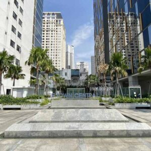 Cảnh quan kết nối giữa tòa nhà Etown Central & Ree Tower
