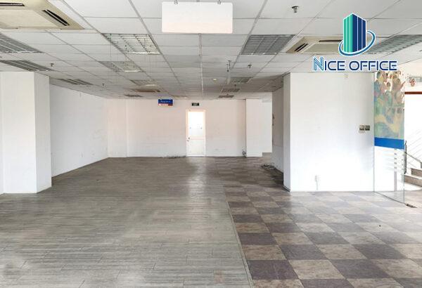 Diện tích trống cho thuê tại tòa nhà HH Building