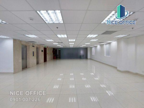 Diện tích trống cho thuê tại tòa nhà Mekong Offic e Building Bạch Đằng
