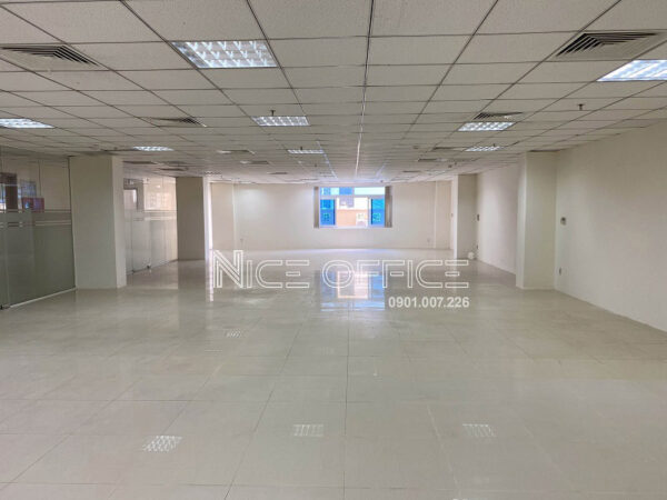 Diện tích trống cho thuê view mặt sau tại Kicotrans Building Bạch Đằng