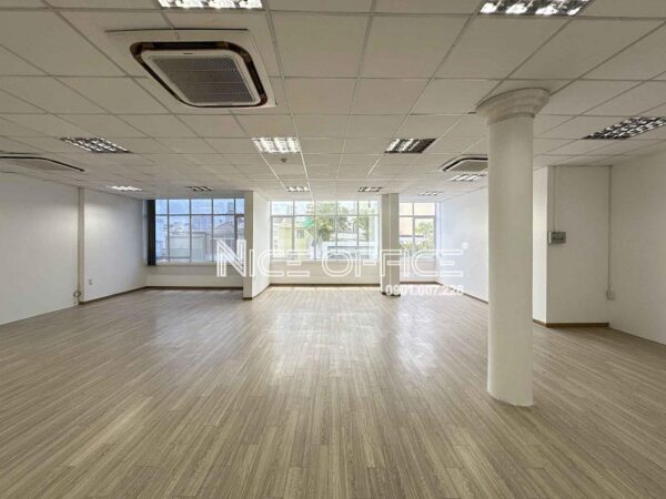 Diện tích trống thực tế tại tòa nhà Deli Office
