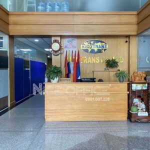 Lễ tân tại tòa nhà Kicotrans Building 46 Bạch Đằng