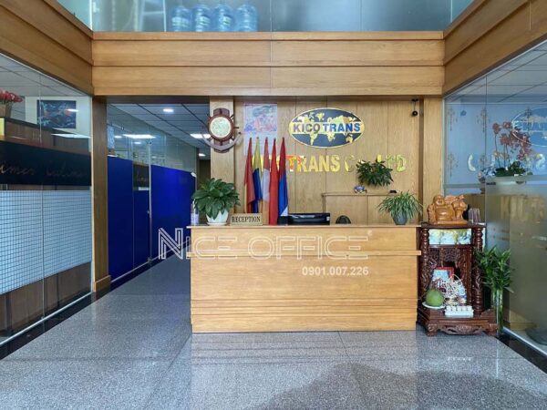 Lễ tân tại tòa nhà Kicotrans Building 46 Bạch Đằng