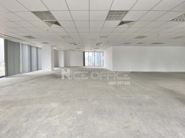 Mặt bằng trống điển hình tại tòa nhà Havana Tower