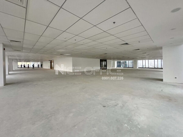 Mặt bằng trống nguyên sàn cho thuê tại tòa nhà Etown Central Tower quận 4