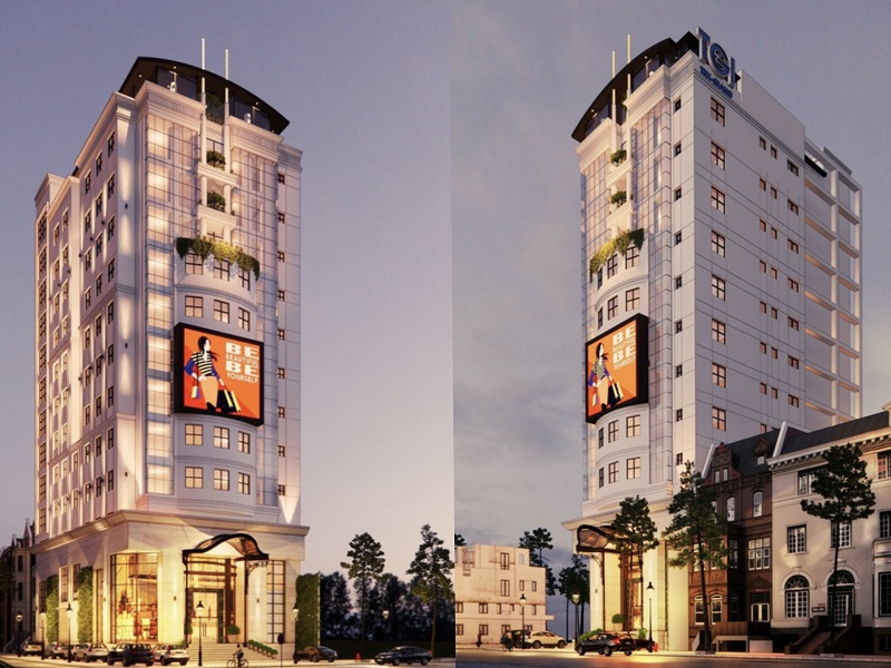 Phối cảnh tòa nhà TGI Building số 208 Nguyễn Trãi, Quận 1
