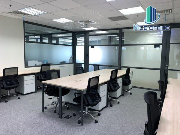 Phòng làm việc size lớn tại văn phòng trọn gói Lim Tower 1