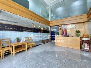 Sảnh đón khách tại tòa nhà Kicotrans Building Bạch Đằng