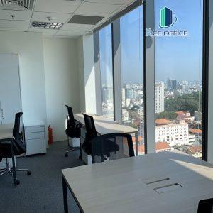 Phòng làm việc 4 chỗ tại văn phòng trọn gói Lim Tower 1