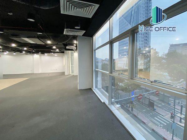 View đường Hàm Nghi nhìn từ tầng 3 tòa nhà Beta Tower quận 1