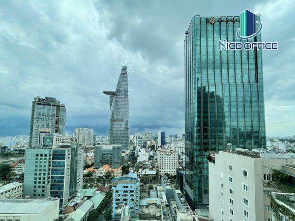 View từ tầng 17 tòa nhà Mê Linh Point Tower