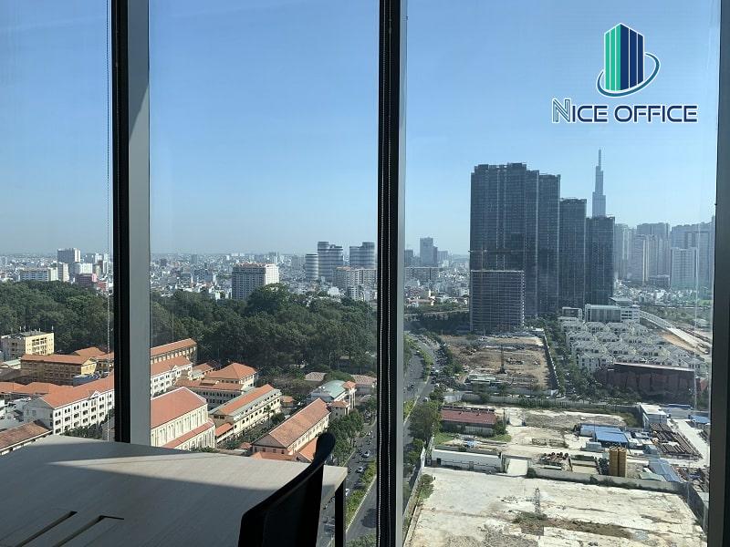 view-tu-tang-25-van-phong-tron-goi-lim-tower-1-quan-1 Văn phòng trọn gói Lim Tower 1