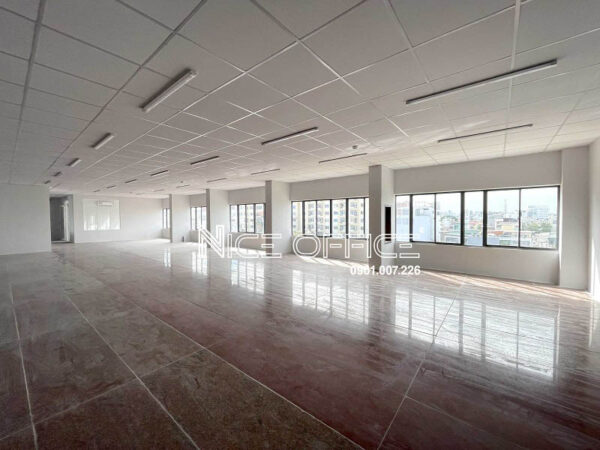 Diện tích trống thực tế tại tòa nhà Ánh Hào Quang Building
