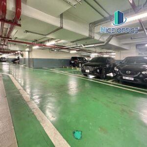 Hầm xe tại tòa nhà Saigon Times Square