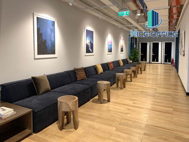 Khu vực thư giãn tại The Sentry