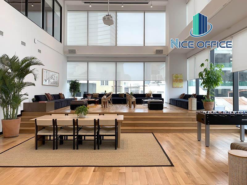 Khu vực tiếp khách chung tại văn phòng The Sentry - Sonatus