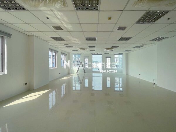 Diện tích trống cho thuê tại tòa nhà Hà Vinh Building