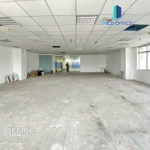 Mặt bằng trống cho thuê tại tòa nhà HDTC Building