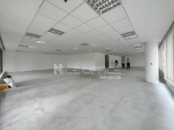 Mặt bằng trống thực tế tại tòa nhà President Place