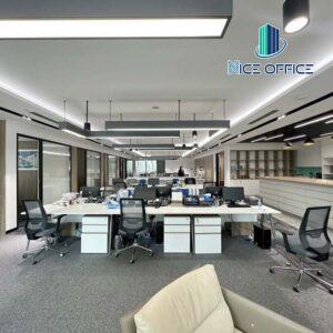 Văn phòng cho thuê có sang nhượng nội thất tại tòa nhà văn phòng hạng A Saigon Times Square