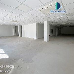 Diện tích trống cho thuê nguyên sàn tại tòa nhà VNO Building quận 1