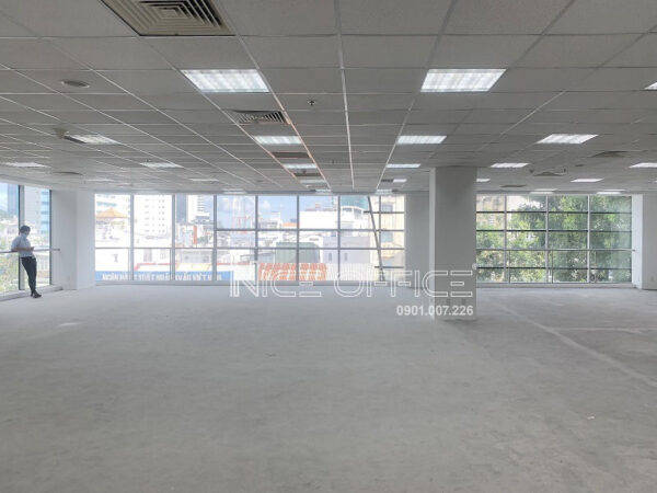 Diện tích trống cho thuê tại tòa nhà Rosana Tower