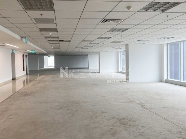 Diện tích trống cho thuê tại tòa nhà Viettel Tower B