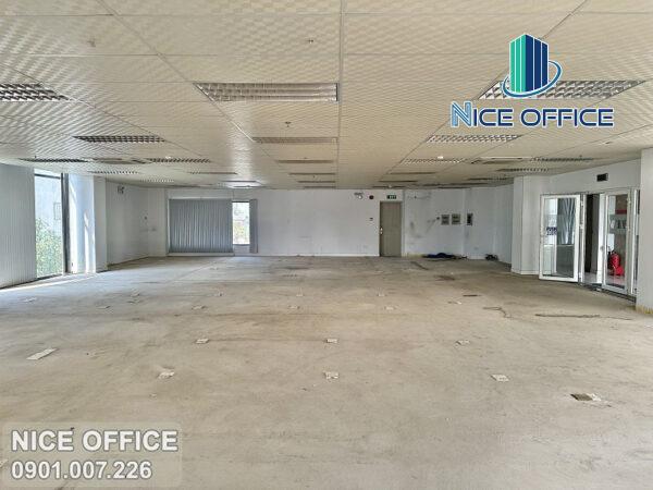 Diện tích trống cho thuê văn phòng tại tòa nhà Đại Phúc Tower