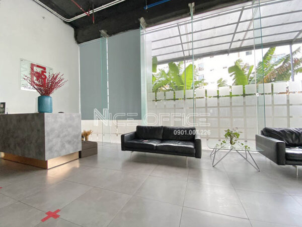 Khu vực lễ tân tại tòa nhà Dreamplex 195 Building