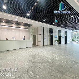 Lễ tân tại mỗi Block Tháp A tòa nhà Viettel Tower
