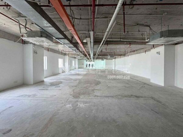 Mặt bằng trống 350m2 tại tòa nhà Dreamplex 195 Building