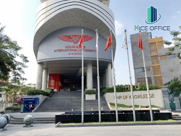 Mặt tiền tòa nhà Hiu Tower đường Điện Biên Phủ quận Bình Thanh