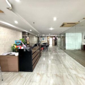 Sảnh đón khách tại tòa nhà Minh Tinh Building