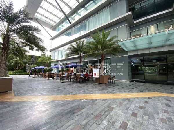 Tiện ích cafe tại tầng trệt thương mại Viettel Tower