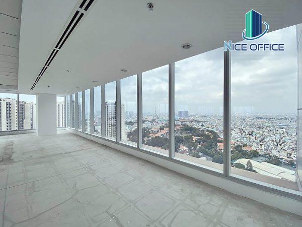 View từ tầng 23 tòa nhà Viettel Complex Tower
