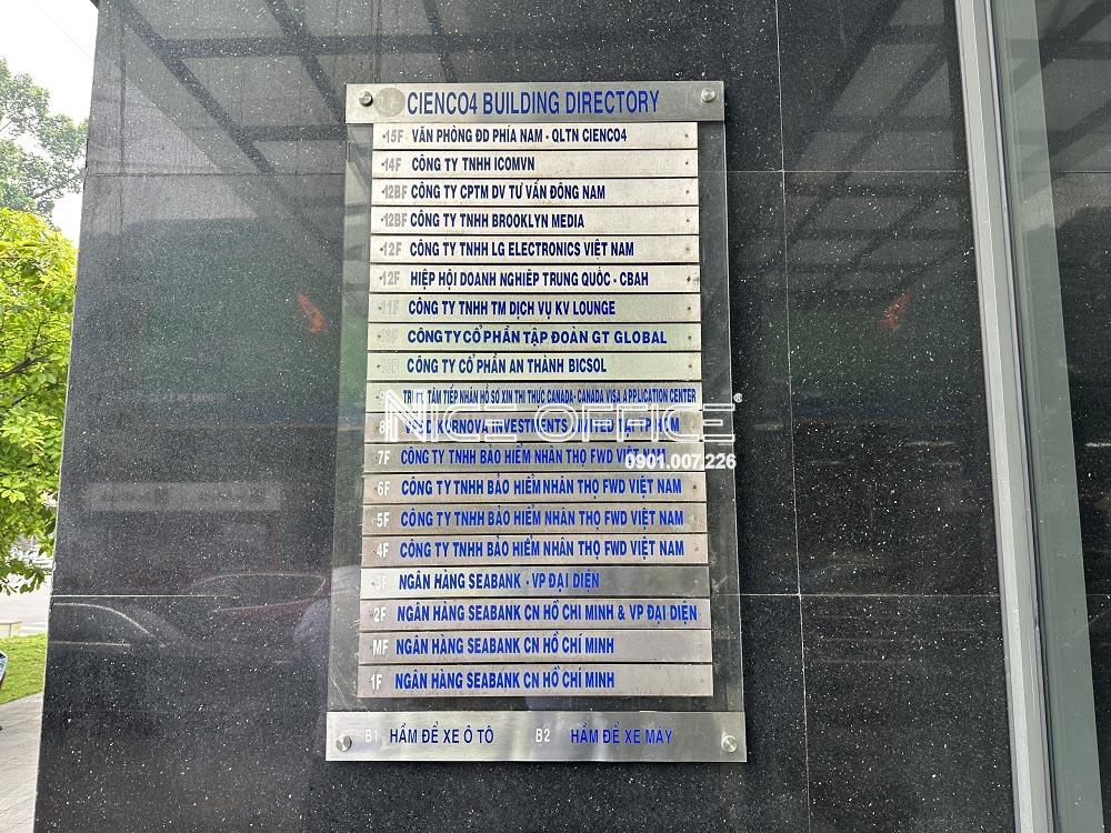 TÒA NHÀ CIENCO 4 BUILDING - Hình ảnh 5