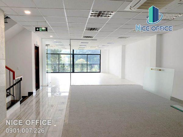 Diện tích 105m2 tại tầng 2 tòa nhà Parami Building quận Tân Bình