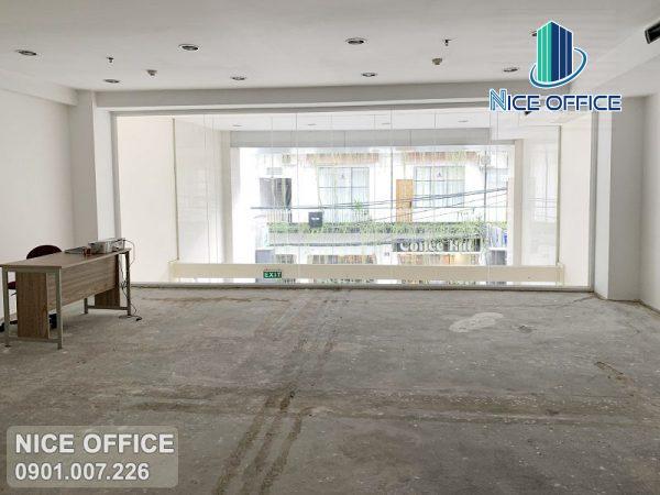 Diện tích cho thuê văn phòng tại tầng lửng tòa nhà Viet Office