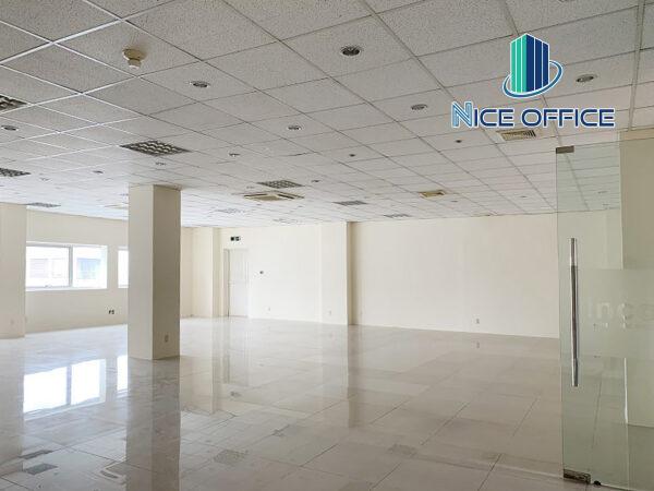 Diện tích trống cho thuê tại tòa nhà Hà Phan Building