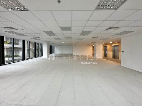 Diện tích trống cho thuê tại tòa nhà Alpha Tower