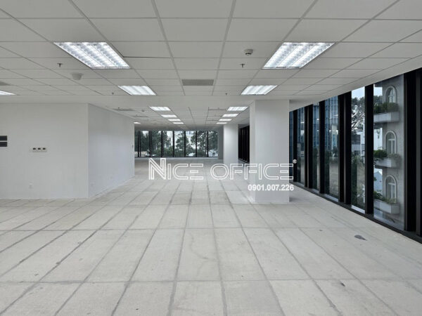 Diện tích trống cho thuê tại tòa nhà Alpha Tower