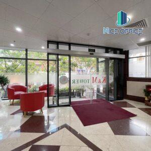 Khu vực sảnh chờ tại tòa nhà KM Tower