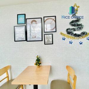 Khu vực tiếp khách chung tại văn phòng trọn gói Viettel - 5S Office