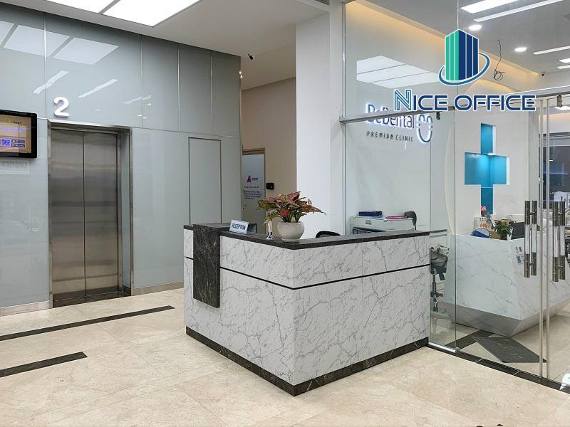 Lễ tân tại tòa nhà Saigon 3 Building