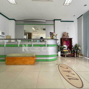 Lễ tân tại tòa nhà Việt Á Châu Building